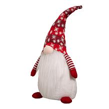 Glitzhome 24" Fabric Christmas Gnome 