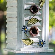Glitzhome 24.25" Villa-Style 3-Tier Solid Wood Birdhouse