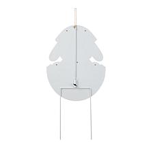 Glitzhome 24in H Easter Metal Bunny Egg Yard Stake