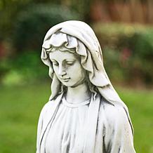 Glitzhome 30" MGO Blessed Mother Mary Garden Statue