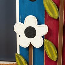 Glitzhome 30" Solid Wood Birdhouse Shaped Porch Décor