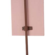 Glitzhome 32" H Easter Wooden and Metal Cross Yard Stake or Wall Decor