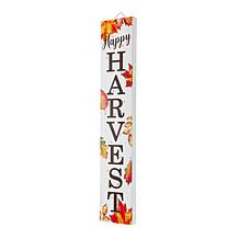 Glitzhome 42in.H Fall Lighted Maple leaves Wooden Porch Sign