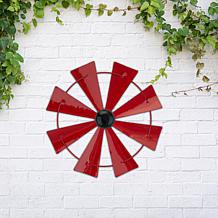 Glitzhome 44"H Metal Wind Spinner Yardstake