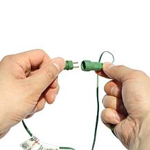 Glitzhome 5 Ft. 130-Light Flocked Pine Artificial Christmas Porch Tree