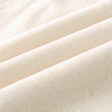 Glitzhome 60" Oversized White Faux Rabbit Fur Christmas Tree Skirt