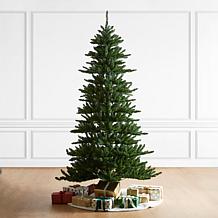 Glitzhome Pre-Lit Green Slim Fir Christmas Tree