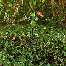 Glitzhome Solar Frog Yardstake