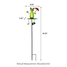 Glitzhome Solar Frog Yardstake