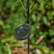 Glitzhome Solar Hummingbird Yard Stake