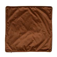 Glitzhome Velvet Pillow Cover With Thankful Word