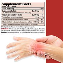 Glucosamine and Chondroitin - 150 Capsules