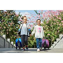 Go Voyage 2-in-1 Kids 3-Wheel Luggage Scooter