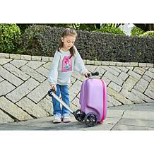 Go Voyage 2-in-1 Kids 3-Wheel Luggage Scooter