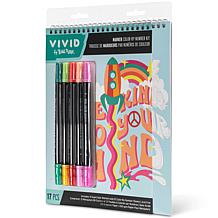 Good Vibes Color By Number Marker Pad