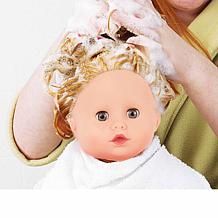 Gotz: Cosy Aquini 13" Soft Cloth Bath Baby Doll with Blond Hair