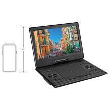 GPX 12" Portable Bluetooth DVD Player w/Carry Bag, Headphones & Remote