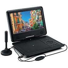 GPX 9" Portable TV/DVD Player with Headphones, Accessories & Voucher
