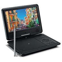 GPX 9" Portable TV/DVD Player with Headphones, Accessories & Voucher