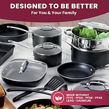 Granitestone 20 Piece Cookware Set with Bakeware and Utensils