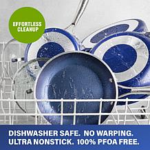 Granitestone Blue 10-Piece Nonstick Pots and Pans Cookware Set