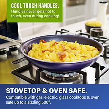 Granitestone Blue 15pc Nonstick Pots & Pans Cookware and Bakeware Set