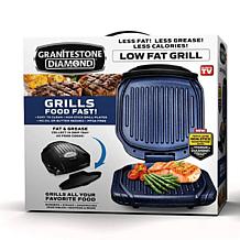 Granitestone Blue Low Fat Folding Grill