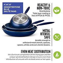 GraniteStone Diamond Fry Pan Set - 3 Piece