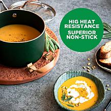 GraniteStone Emerald Nonstick Pots and Pans Cookware Set - 10 Piece