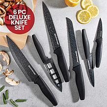 Granitestone Nutriblade Professional Chef Kitchen Knife Set - 6 Piece
