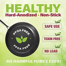 Granitestone Pro Hard Anodized 2-Pack Fry Pan with Stay Cool Handles