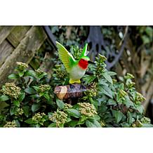 GreanBase Solar Bird Stakes with Sounds -Set of 2