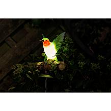 GreanBase Solar Bird Stakes with Sounds -Set of 2