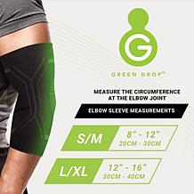 Green Drop Compression Elbow Sleeve S/M