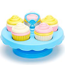 Green Toys Cupcake Set - 100% Recycled Plastic Play Treats