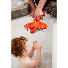 Green Toys: Fire Plane - Water & Bath Time Play Vehicle, Orange