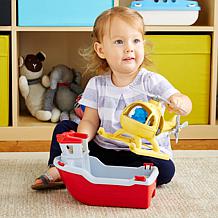 Green Toys Rescue Boat & Helicopter Set
