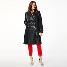 GREY by Jhoan Sebastian Grey 2-in-1 Faux Leather Coat