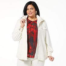 GREY by Jhoan Sebastian Grey Knit Denim Utility Jacket