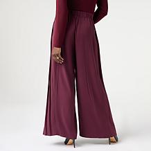 GREY by Jhoan Sebastian Grey Woven Pleated Crepe Pant