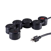 Griffin Flexible Surge Protector with 4 Outlets and USB-C and USB-A