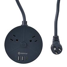Griffin Rounded Extension Surge Wall Charger