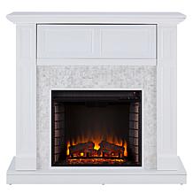 Grinston Tiled Media Fireplace Console