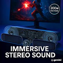 GSBR-20 Portable Bluetooth Soundbar with 200W Peak Power