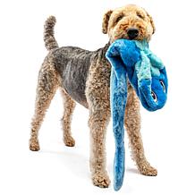 Guru Pet Hide-A-Tail Blue Snake XL Plush Toy