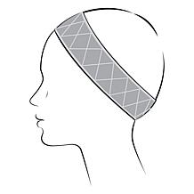 Hairuwear Velvet Grip Non-Slip Wig Band