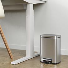 Halo 1.32 Gallon Step Pedal Trash Can with Removable Inner Bucket