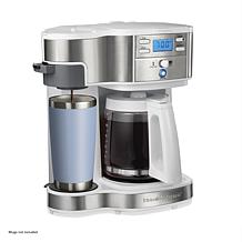 Hamilton Beach 2-Way Programmable Coffee Maker, Single-Serve or 12-Cup