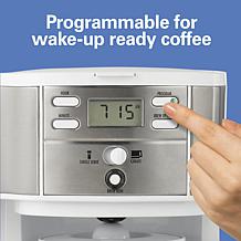 Hamilton Beach 2-Way Programmable Coffee Maker, Single-Serve or 12-Cup