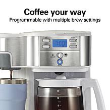 Hamilton Beach 2-Way Programmable Coffee Maker, Single-Serve or 12-Cup